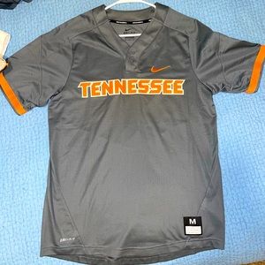 Tennessee Nike baseball jersey shirt gray men’s M